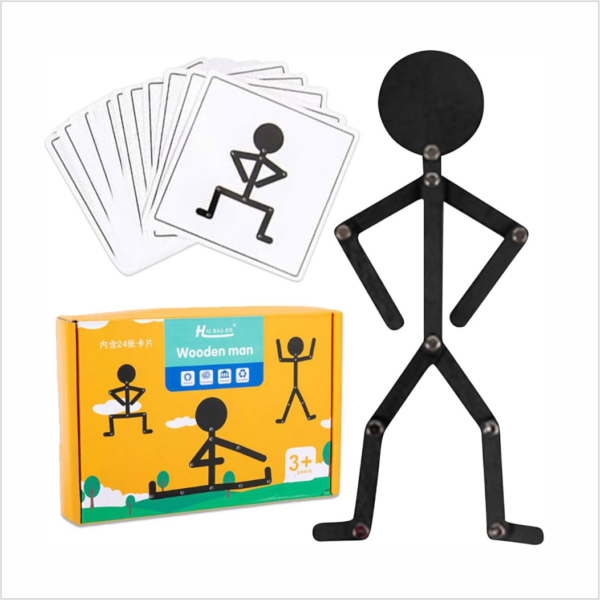 Wooden man Montessori