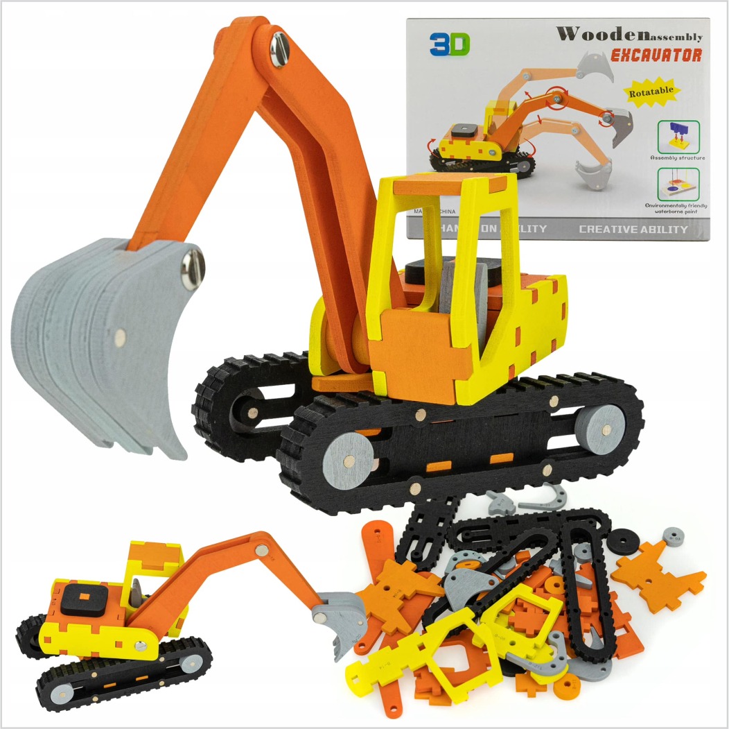 Wooden Excavator